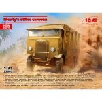 Icm - maquette camion montys office caravan icm35603 1:35 maquette char promo - ref : 15631