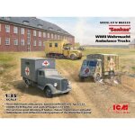 Icm - maquette camion sankas wwii wehrmacht ambulance trucks icmds3523 1:35 maquette char promo - ref ...