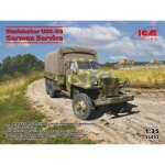 Icm - maquette camion studebaker us6 - u3 in german service icm35493 1:35 maquette char promo - ref : ...