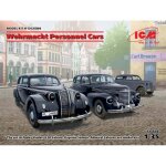 Icm - maquette voiture wehrmacht personnel cars icm ds3504 1 / 35�me maquette char promo - ref : 13853 ...