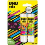 Btons de colle - uhu - stic - dition limite non - lot de 2 - 21g chacun