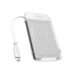 Boitier externe icy box ib - ac703 - c - raidsonic - 2. 5 sata 6gb / s - usb 3. 0 - blanc