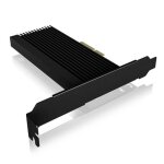 Carte pci - express - icy box - ib - pci208 - hs - pcie x4 - couleur noir - haute performance