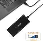 Icy dock icynano mb861u31 - 1m2b bo�tier externe portable pour ssd nvme m. 2 pcie � usb 3. 2 gen 2 (10go ...