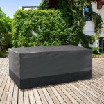 Idmarket housse de protection pour table de jardin rectangulaire 250 x 200 x 74 cm