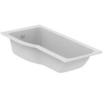 Ideal standard baignoire pour bain douche 150x80 asym�trique connect air droite blanc
