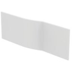 Ideal standard tablier frontal 150 cm asym�trique connect air blanc