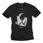 Idee cadeau homme - vetement moto cross - t - shirt noir s