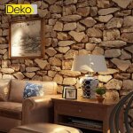 Ideko papier peint trompe loeil aspect briques antiques 10 m�tres * 0. 53 m�tre