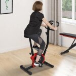 Idmarket v�lo dappartement � r�sistance r�glable selle ajustable et �cran lcd multifonction