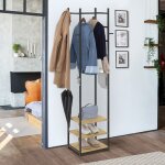 Idmarket vestiaire penderie dentr�e rico porte - manteau