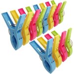 Igadgitz home u7066 - kit - grosse pince � linge plastique serviette de plage usages multiples transat ...