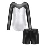 Iixpin enfant fille justaucorps gymnastique strass manches longues leotard gym patinage short 5 - 16 ... Iixpin enfant fille justaucorps gymnastique strass manches longues leotard gym patinage short 5 - 16 ...