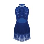 Iixpin enfant fille robe danse latine paillette frangé sans manches costume brillant dancewear 5 - 16 ... Iixpin enfant fille robe danse latine paillette frangé sans manches costume brillant dancewear 5 - 16 ...