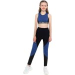 Iixpin ensemble de sport fille enfant fitness gym legging running jogging yoga dbardeur 4 - 16 ans bleu ...