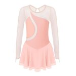 Iixpin justaucorps robe de patinage artistique pour fille enfant strass manches longues 5 - 16 ans Iixpin justaucorps robe de patinage artistique pour fille enfant strass manches longues 5 - 16 ans