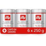 Illy caf� en grains classico - 100% arabica - 6 bo�tes de 250g soit 15kg