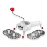 Ilsa moulin � l�gumes en acier inoxydable blanc - 109