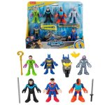 Imaginext - dc super friends - coffret de figurines deluxe avec 9lments - imaginext - hxf94
