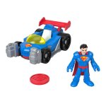 Imaginext supermobile dc metal force - fisher - price coffret figurine dc super friends - d�s 3 ans - ...