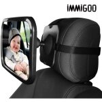 Immigoo - r�troviseur de surveillance pour b�b� miroir de voiture auto pour b�b� r�troviseur s�curit� ...