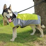 Imperméable pour chien - veste de pluie avec capuchon et réflecteurs pour les promenades en toute sécurité ... Imperméable pour chien - veste de pluie avec capuchon et réflecteurs pour les promenades en toute sécurité ...