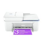 Imprimante tout - en - un hp deskjet 4222e jet dencre couleur copie scan - 3 mois dinstant ink inclus ...