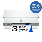 Imprimante tout - en - un hp envy 6130e jet dencre couleur - copie scan - 3 mois dinstant ink inclus ...