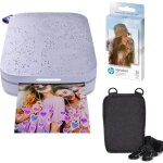 Imprimante photo portable - hp - sprocket - 2x3 pouces - violet - bluetooth 5. 0