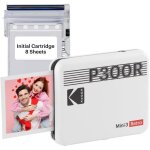 Imprimante photo portable - kodak - mini 3 retro - 4pass - bluetooth - 76x76cm - blanc