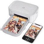 Imprimante sans fil portable - hp - sprocket studio + - photos de 102 x 152 cm � partir de votre appareil ...