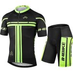 Inbike ensemble de cyclisme maillot manches courtes + pantalon avec coussin de sige 3d respirant confort ...