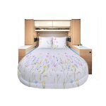 Incasa pr�t � dormir all seasons lyocell et percale floralie 140 x 210 cm