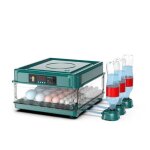 Incubateur couveuse oeuf automatique 36 ?ufs & temp�rature norm� avec hydratation de lit deau � ion deau ...