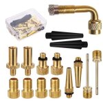 Inf adaptateur de valve v�lo pour pompe � air / lot de 15 pi�ces