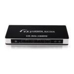 Inf commutateur hdmi matrix 4x2 / splitter uhd 4k2k 3d avec fonction edid