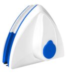 Inf nettoyeur de vitres magn�tique double face bleu