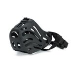 Inf museli�re pour chien - anti - morsures et aboiements le noir xl