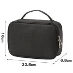 Organisateur de trousse � crayons - inf - grande capacit� - noir - tissu oxford 600d - mixte