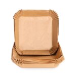 Papier cuisson - inf - 50 pi�ces - 20 cm - papier sulfuris� - friteuse � air
