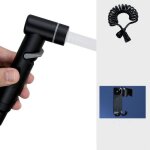 Inf pulv�risateur de bidet � main pour toilettes accessoire de bidet pour toilettes le noir