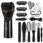 Inf r�pe �lectrique pour les pieds avec divers accessoires rechargeable le noir