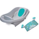 Ingenuity baignoire b�b� �volutive grand confort extra - large avec transat b�b� hamac en tissu doux ...