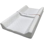 Ingenuity matelas � langer b�b� avec rebords et ceinture de s�curit� imperm�able housse 100% coton incluse ...