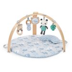 Ingenuity tapis d�veil b�b� pliable cosy spot elephantcoussin reversible arche de jeux en bois miroir ...