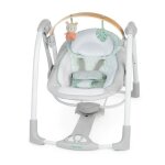 Ingenuity transat b�b� balancelle �lectrique pliable - cosy spot - arche jouets amovible r�glages balancement ...