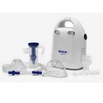 Inhalateur � compresseur tech - med pour adultes et enfants - blanc / bleu - capacit� 8ml - 65w