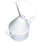 Inhalateur - plastique - blanc - pratique - masque large - transport facile