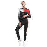 Inhzoy 2 pièces ensemble jogging femme survêtement sweat capuche avec poches tenue manches longues pantalon ... Inhzoy 2 pièces ensemble jogging femme survêtement sweat capuche avec poches tenue manches longues pantalon ...