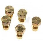 Injecteur gaz butane - proline - 900372 - compatible cuisinires - accessoires four - jaune